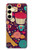 S2353 Paris Cartoon Vintage Pattern Case For Samsung Galaxy S24 FE