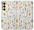 S2354 Pastel Flowers Pattern Case For Samsung Galaxy S24 FE