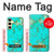 S2377 Turquoise Gemstone Texture Graphic Printed Case For Samsung Galaxy S24 FE
