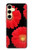 S2478 Red Daisy flower Case For Samsung Galaxy S24 FE