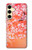S2543 Japanese Kimono Style Flower Pattern Case For Samsung Galaxy S24 FE