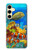 S2568 Sea Seabed Fish Corals Underwater Ocean Case For Samsung Galaxy S24 FE