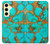 S2688 Aqua Copper Turquoise Gemstone Graphic Case For Samsung Galaxy S24 FE
