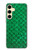 S2704 Green Fish Scale Pattern Graphic Case For Samsung Galaxy S24 FE