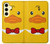 S2760 Yellow Duck Tuxedo Cartoon Case For Samsung Galaxy S24 FE S2760 Yellow Duck Tuxedo Cartoon Case For Samsung Galaxy S24 FE