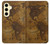 S2861 Antique World Map Case For Samsung Galaxy S24 FE