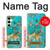 S2906 Aqua Turquoise Stone Case For Samsung Galaxy S24 FE