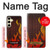 S2988 Rally Car Tire Fire Case For Samsung Galaxy S24 FE