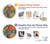 S3272 Colorful Pattern Case For Samsung Galaxy S24 FE