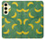 S3286 Banana Fruit Pattern Case For Samsung Galaxy S24 FE