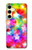 S3292 Colourful Disco Star Case For Samsung Galaxy S24 FE