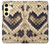 S3417 Diamond Rattle Snake Graphic Print Case For Samsung Galaxy S24 FE