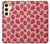 S3719 Strawberry Pattern Case For Samsung Galaxy S24 FE