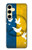 S3857 Peace Dove Ukraine Flag Case For Samsung Galaxy S24 FE