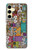 S3879 Retro Music Doodle Case For Samsung Galaxy S24 FE