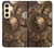 S3927 Compass Clock Gage Steampunk Case For Samsung Galaxy S24 FE