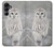 S1566 Snowy Owl White Owl Case For Samsung Galaxy A16 5G