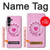 S2847 Pink Retro Rotary Phone Case For Samsung Galaxy A16 5G