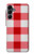 S3535 Red Gingham Case For Samsung Galaxy A16 5G