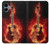 S0415 Fire Guitar Burn Case For Samsung Galaxy A06