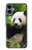 S1073 Panda Enjoy Eating Case For Samsung Galaxy A06