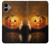S1083 Pumpkin Spider Candles Halloween Case For Samsung Galaxy A06
