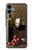 S1316 Grapes Bottle and Glass of Red Wine Case For Samsung Galaxy A06