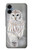 S1566 Snowy Owl White Owl Case For Samsung Galaxy A06