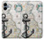 S1962 Nautical Chart Case For Samsung Galaxy A06
