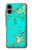 S2377 Turquoise Gemstone Texture Graphic Printed Case For Samsung Galaxy A06