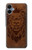 S2529 Leo Zodiac Tattoo Brown Graphic Print Case For Samsung Galaxy A06