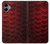 S2879 Red Arowana Fish Scale Case For Samsung Galaxy A06