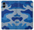 S2958 Army Blue Camo Camouflage Case For Samsung Galaxy A06