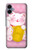 S3025 Pink Maneki Neko Lucky Cat Case For Samsung Galaxy A06