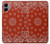 S3355 Bandana Red Pattern Case For Samsung Galaxy A06