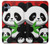 S3929 Cute Panda Eating Bamboo Case For Samsung Galaxy A06