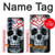 S0223 Vampire Skull Tattoo Case For Samsung Galaxy S25