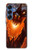 S0414 Fire Dragon Case For Samsung Galaxy S25