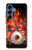 S1431 Skull Drum Fire Rock Case For Samsung Galaxy S25