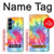 S1697 Tie Dye Colorful Graphic Printed Case For Samsung Galaxy S25