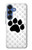 S2355 Paw Foot Print Case For Samsung Galaxy S25
