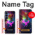 S2486 Rainbow Unicorn Nebula Space Case For Samsung Galaxy S25