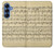 S2504 Vintage Music Sheet Case For Samsung Galaxy S25