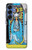 S2837 The High Priestess Vintage Tarot Card Case For Samsung Galaxy S25