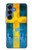 S2990 Sweden Football Soccer Case For Samsung Galaxy S25