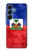 S3022 Haiti Flag Case For Samsung Galaxy S25