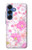 S3036 Pink Sweet Flower Flora Case For Samsung Galaxy S25