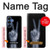 S3101 X-ray Peace Sign Fingers Case For Samsung Galaxy S25