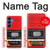 S3204 Red Cassette Recorder Graphic Case For Samsung Galaxy S25