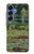 S3674 Claude Monet Footbridge and Water Lily Pool Case For Samsung Galaxy S25